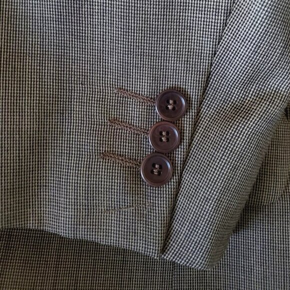 MEN'S BLAZER AND VEST SIZE R48 TODAY'S MAN MADE IN ITALY LIGHT OLIVE GREEN - Picture 10 of 14